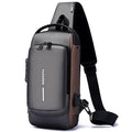 Anti-Theft Crossbody Sling Bag with USB Charging Port | Men & Women