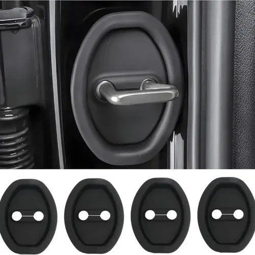 Car Silicone Door Latch Lock Protective Cover